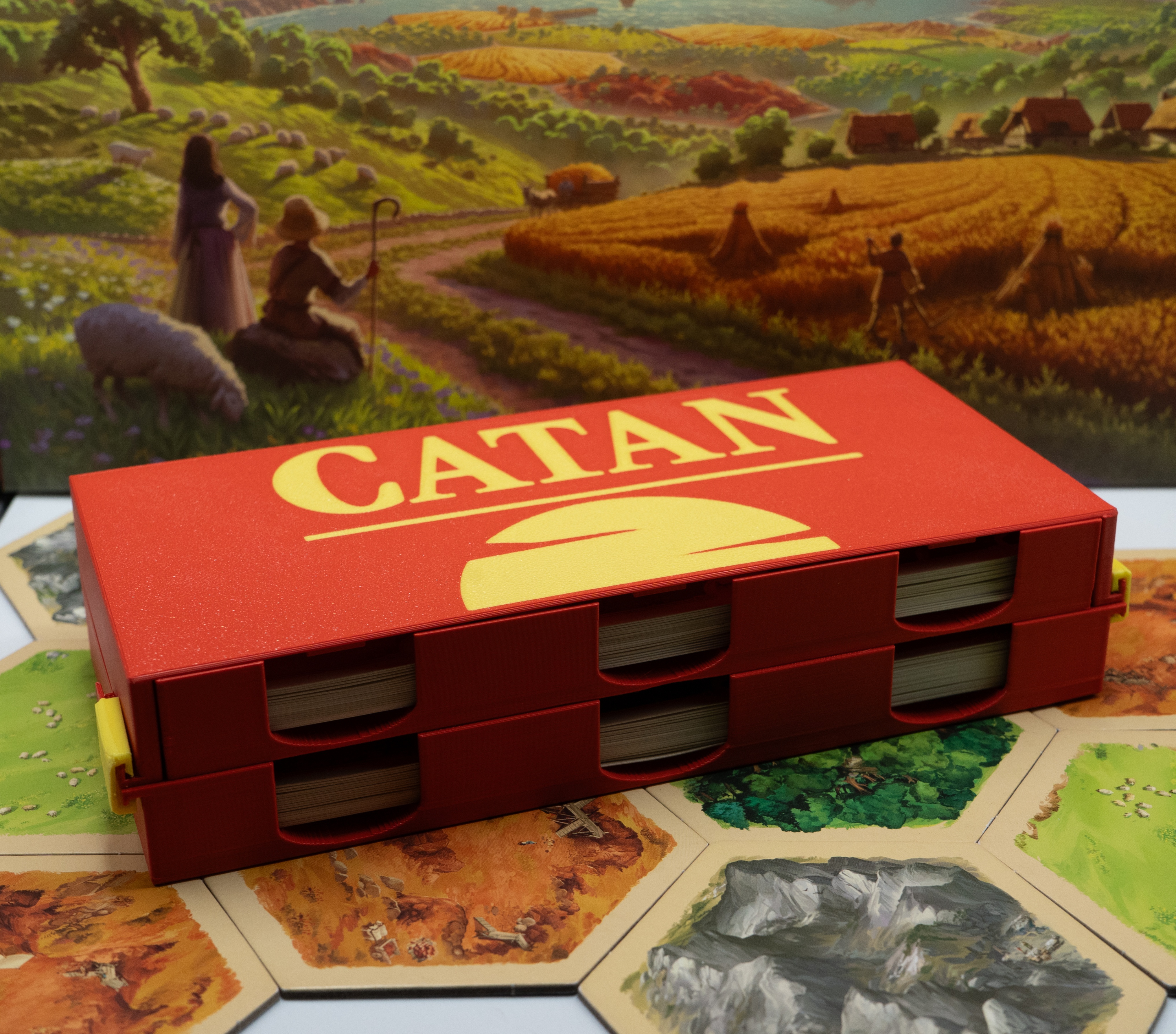 Catan Card Holder Box – Locking Design