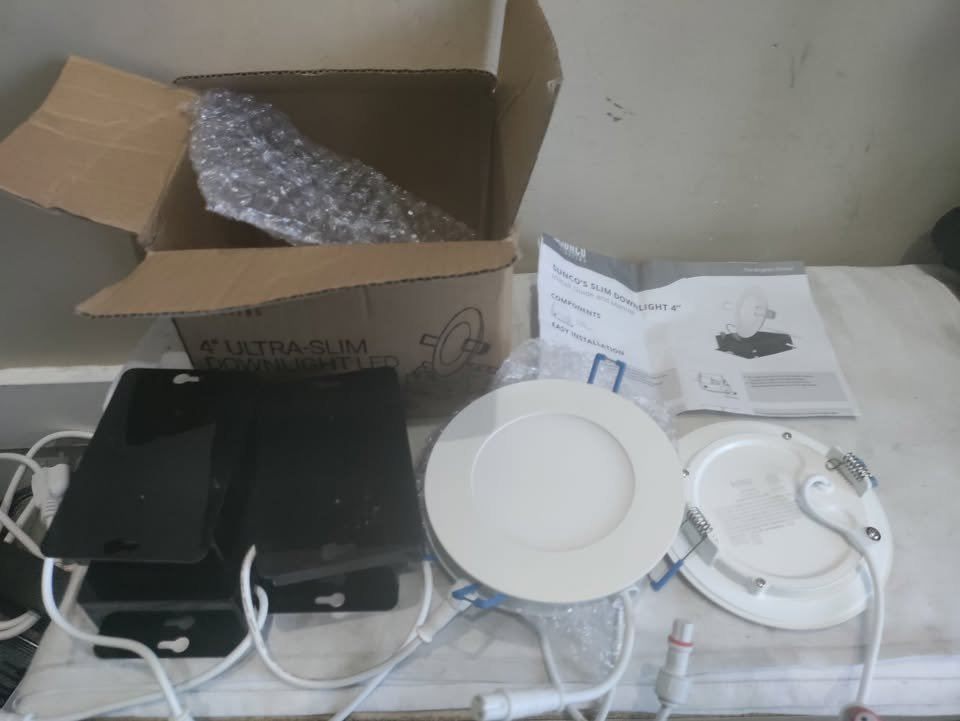 LED Downlight with Junction Box, 10W=60W, 650 LM,