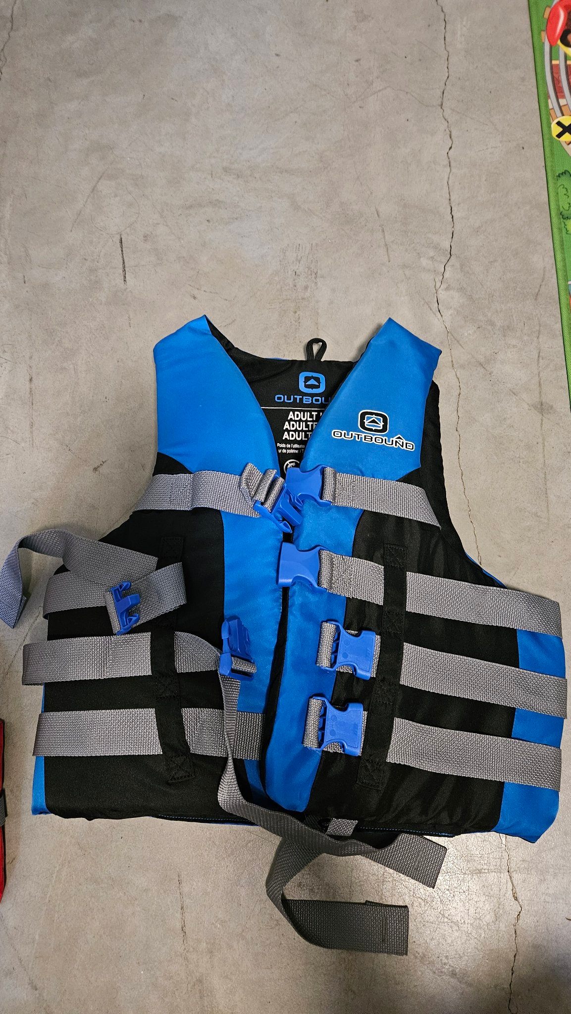 Outbound Adult Life Jacket (L/XL) - Blue