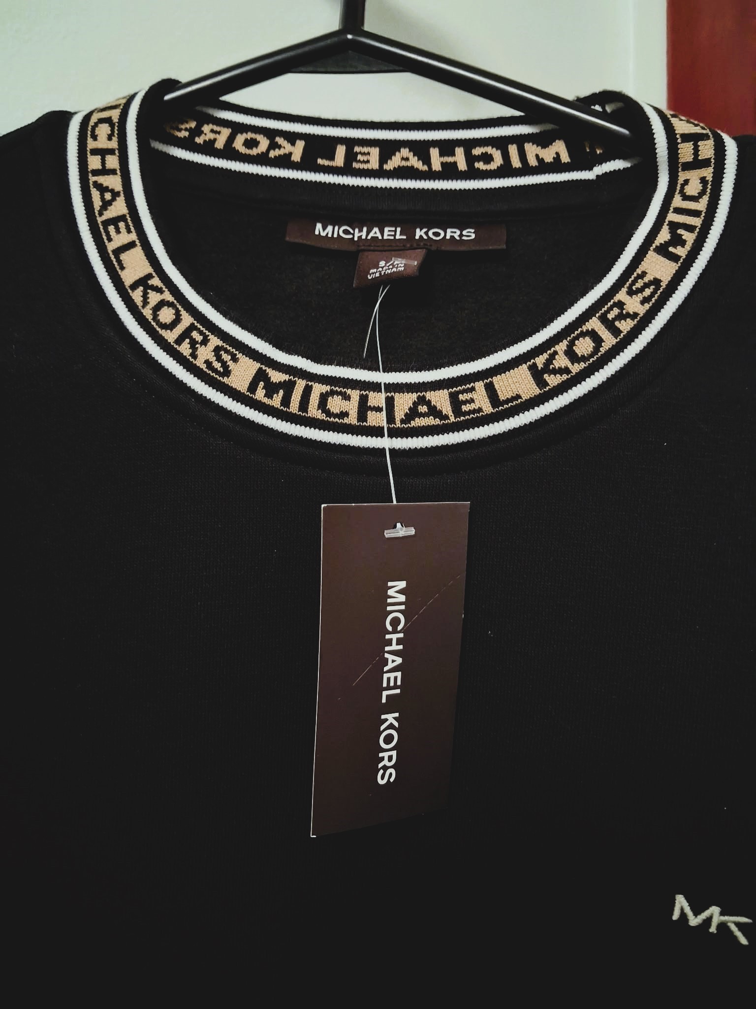 Perfect Gift - New Michael Kors Logo Neck Crewneck Sweatshirt - photo 2