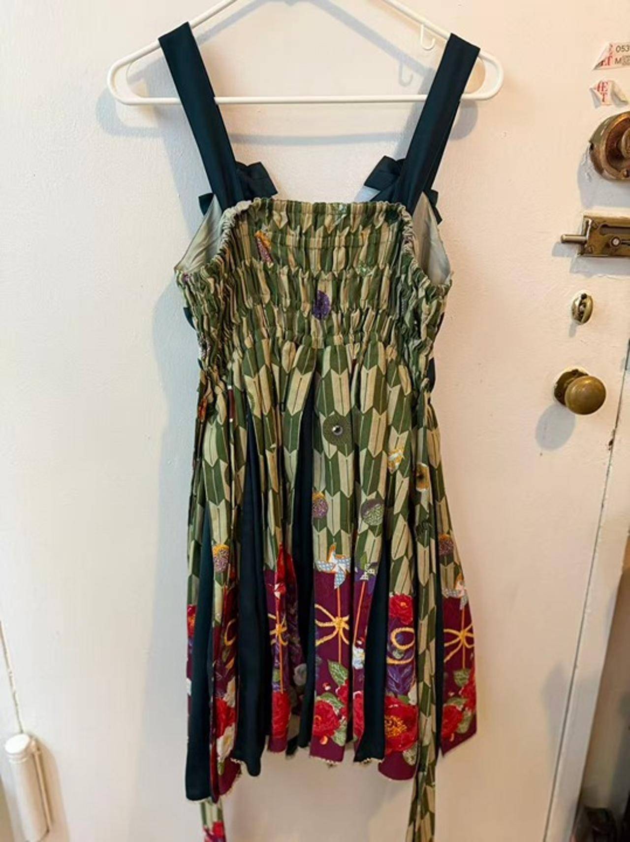 Metamorphose Kimono Tuck JSK Green - Size S - photo 3