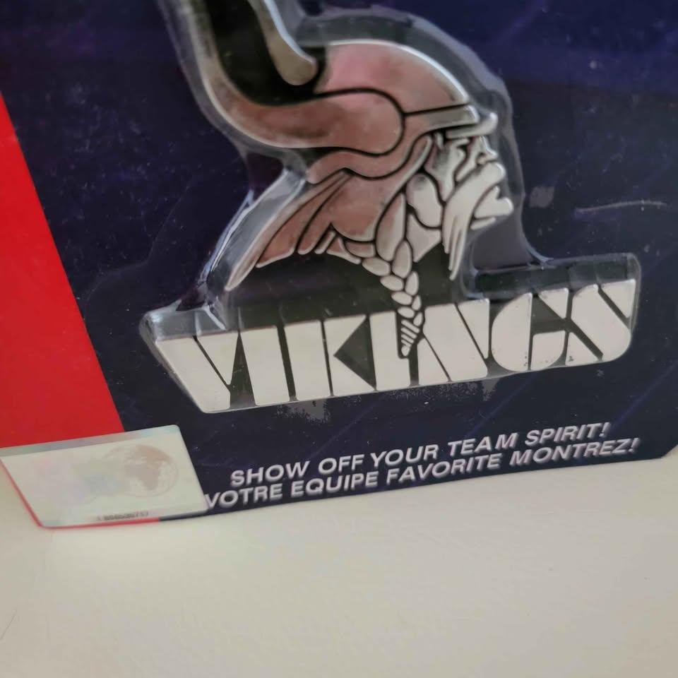 Minnesota Vikings NFL SHIELD-IT! Plastic Chrome Emblem - NEW - photo 4