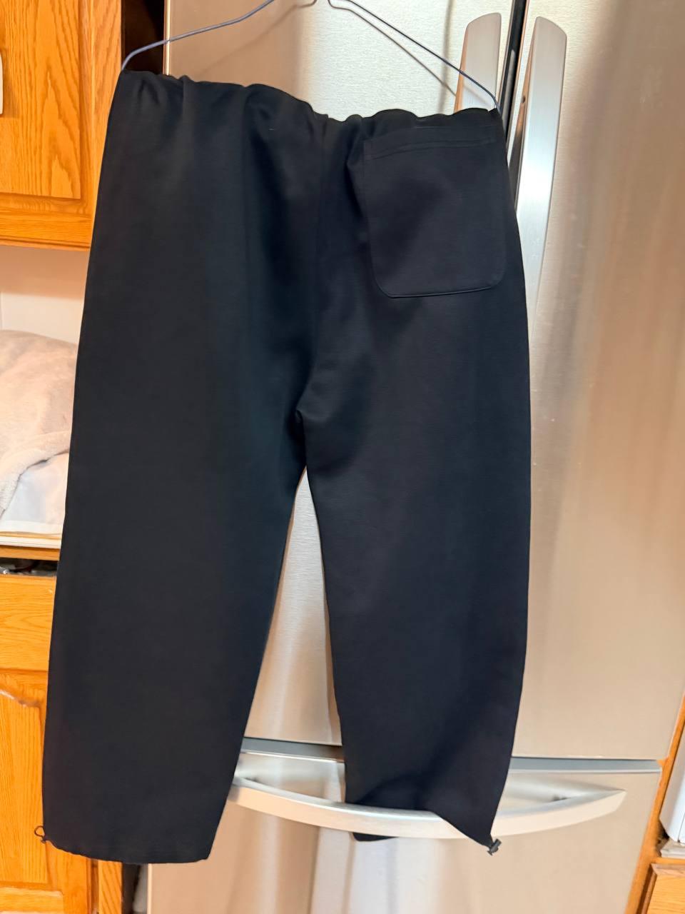 Black Drawstring Casual Pants - photo 2