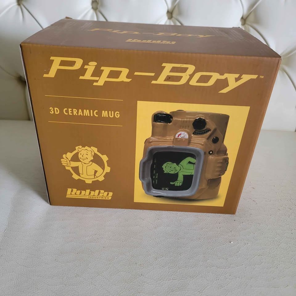 Fallout Pip Boy 3D Ceramic Mug in its branded RobCo Industries - photo 2