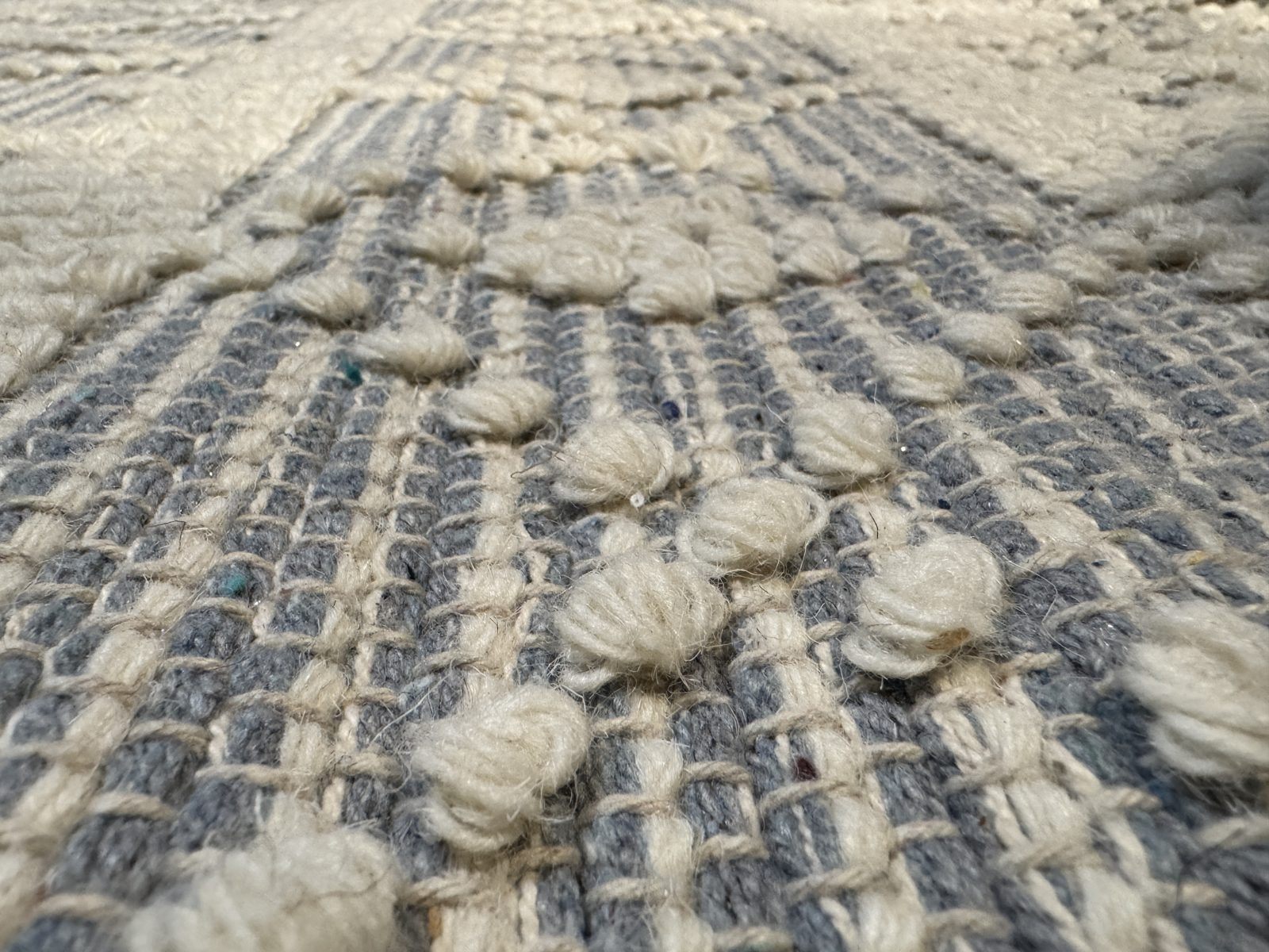 Dynamic Rugs Liberty 5×8 — handmade wool/cotton, light grey - photo 4