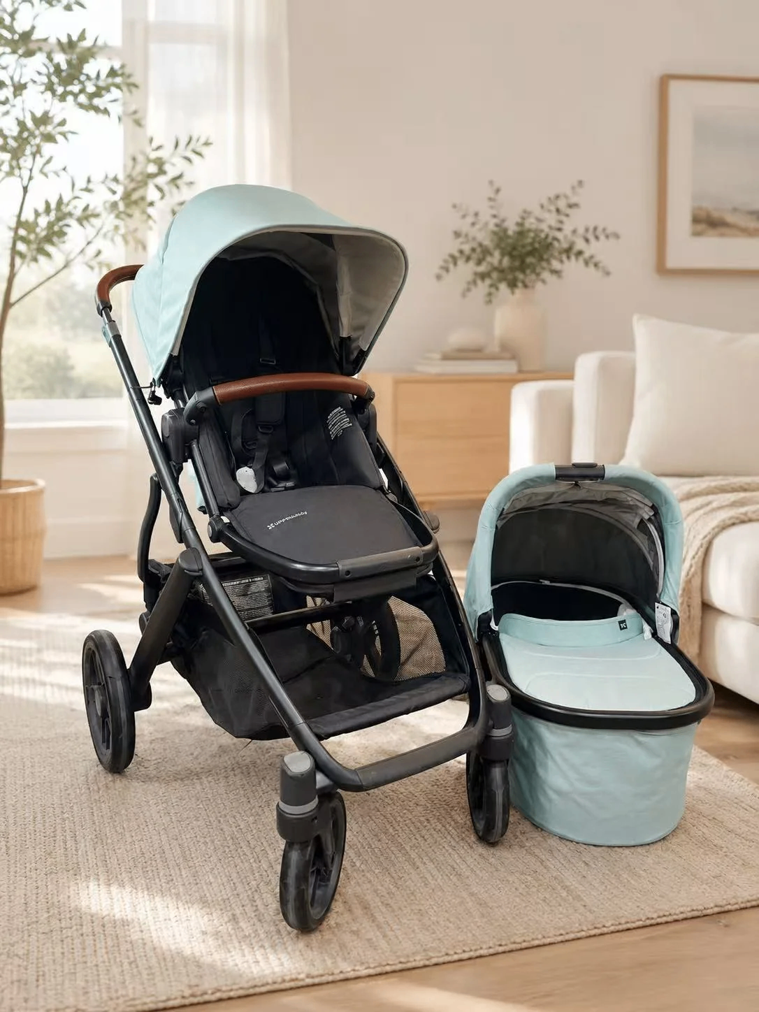 Uppababy Vista V3 Stroller + Bassinet V3 Kenzi  $1,200