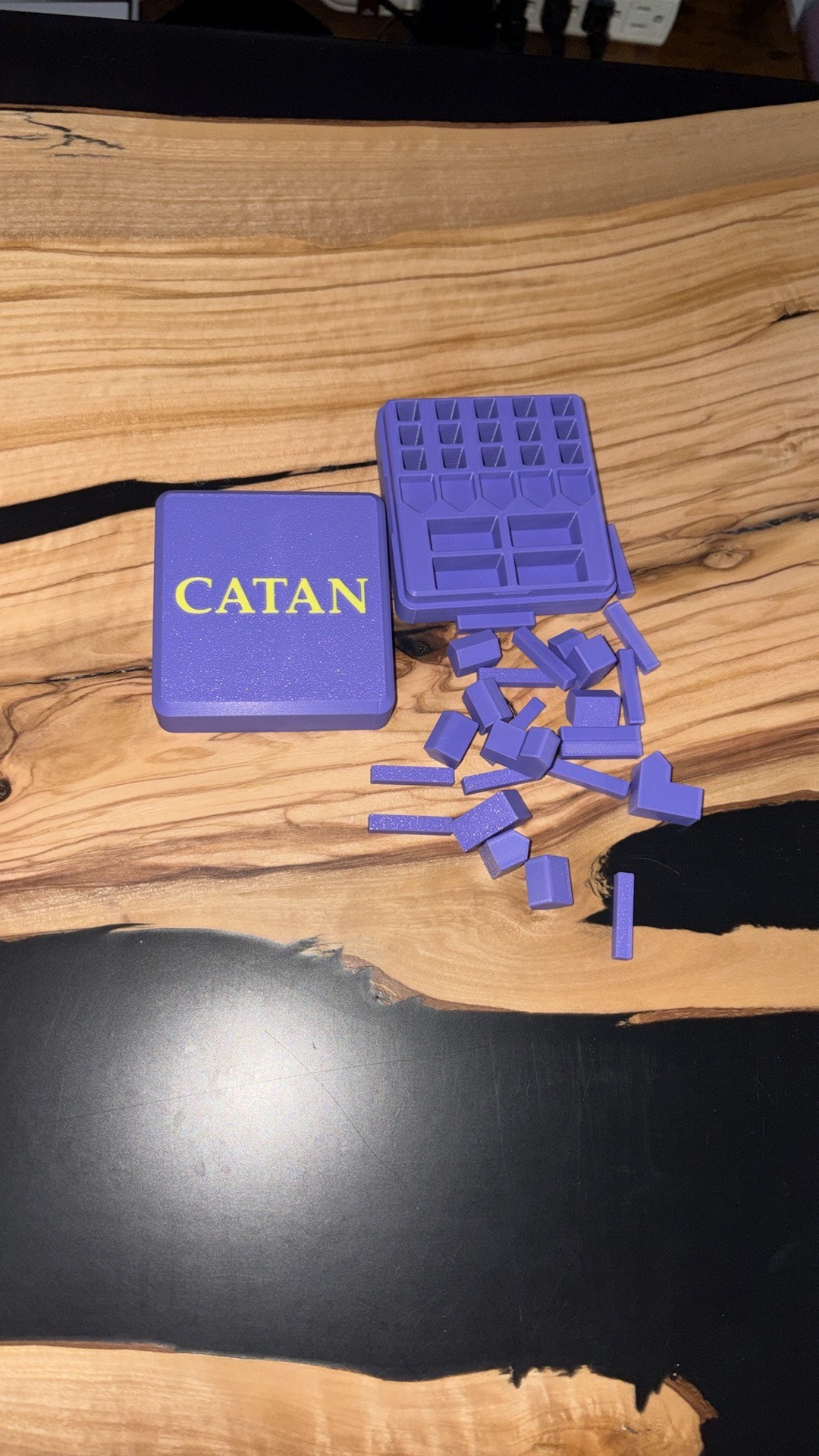 Catan game piece boxes & Alt colours - photo 4