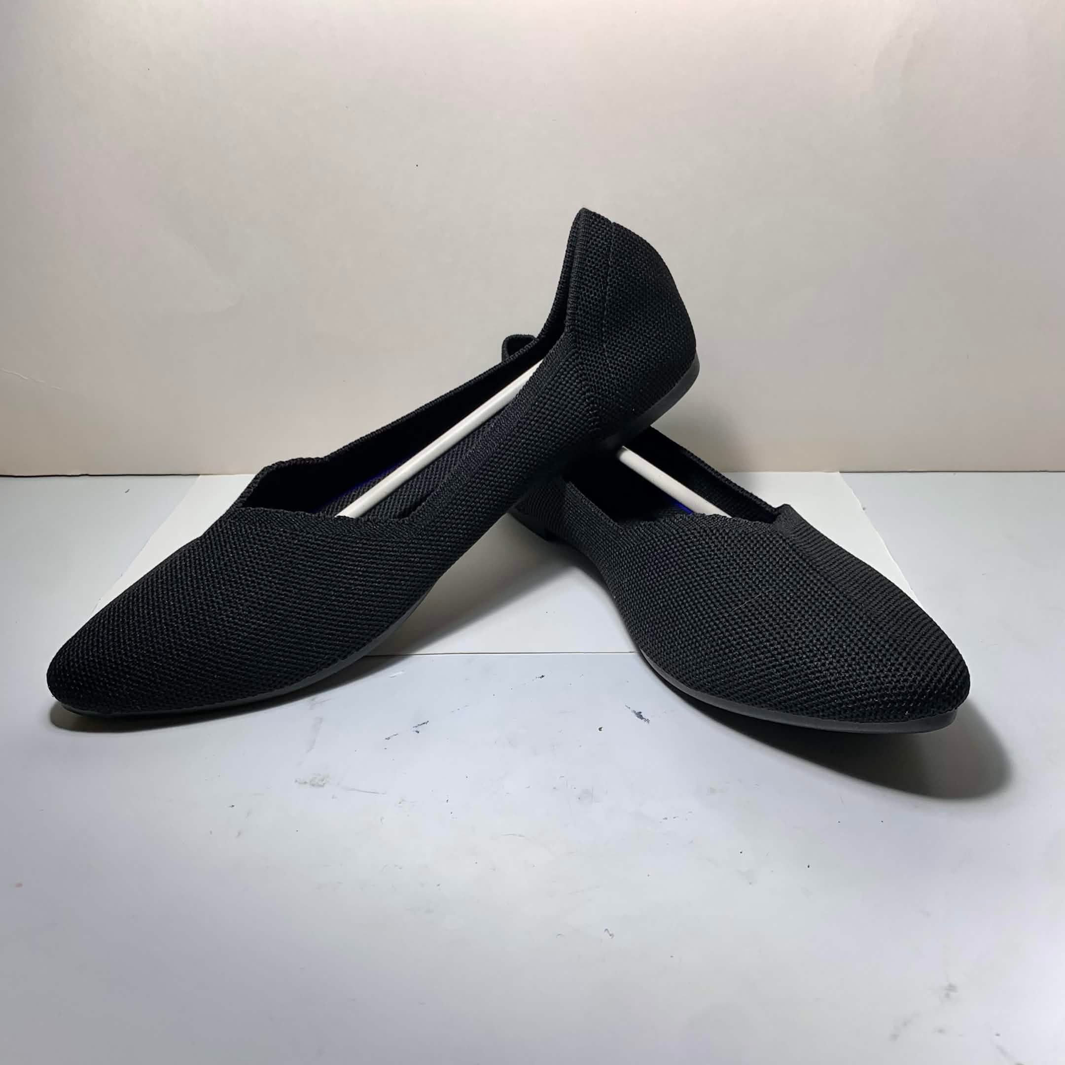 New Black Flats Size USA8 / EU39