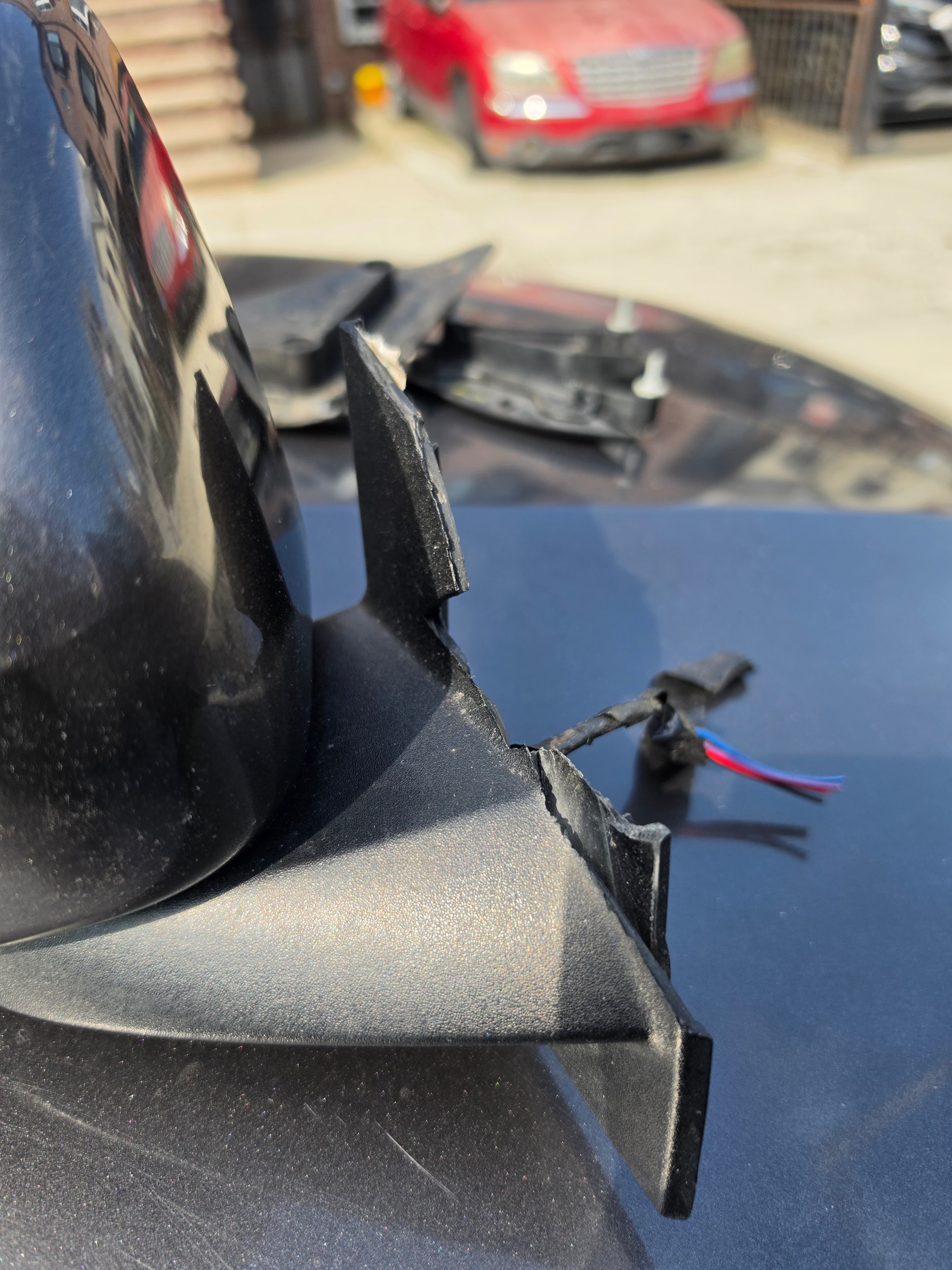 2016 Jeep Compass Right Side Mirror OEM Power Heated Gray - photo 4