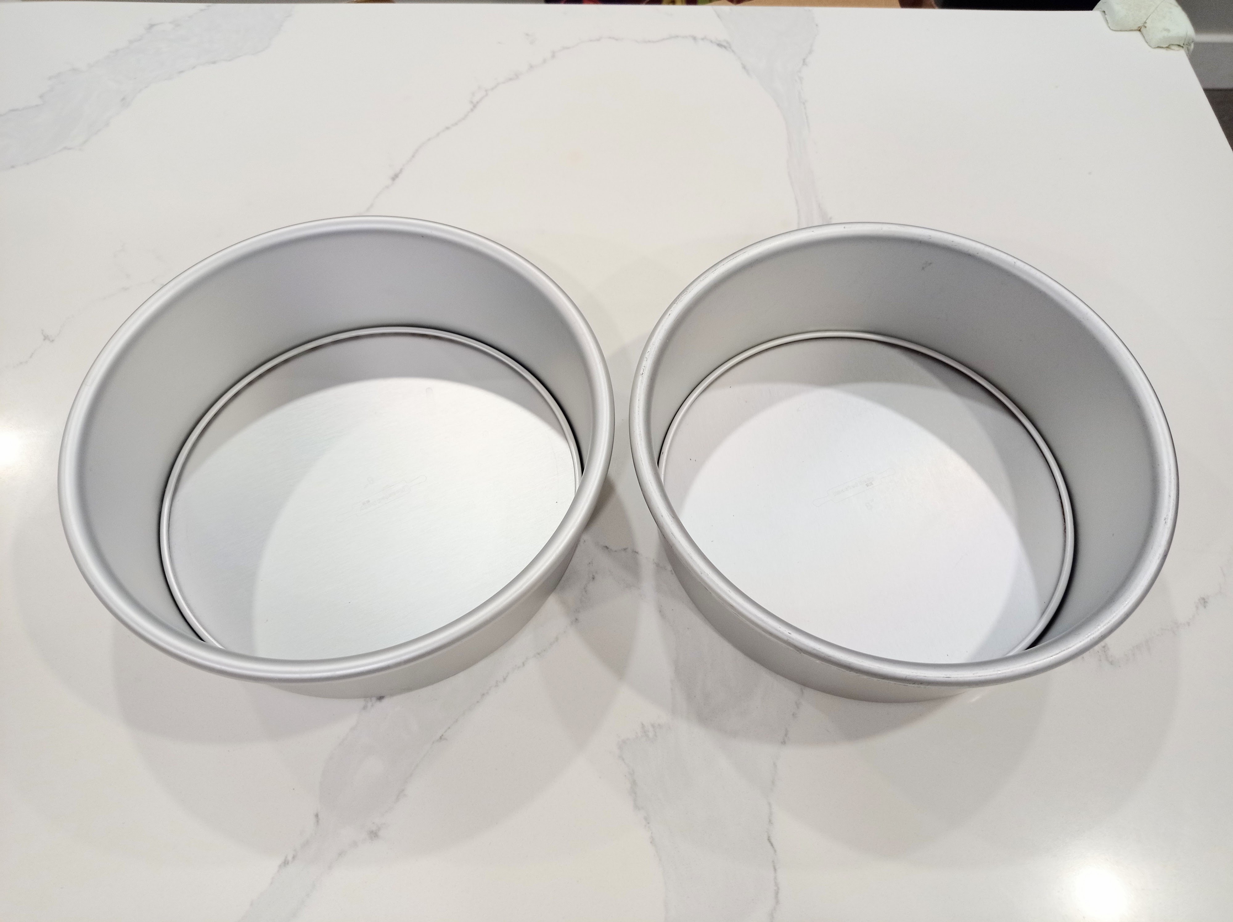 8" Round Aluminum Cake Pans with Removable Bottom, $15 for Set 2