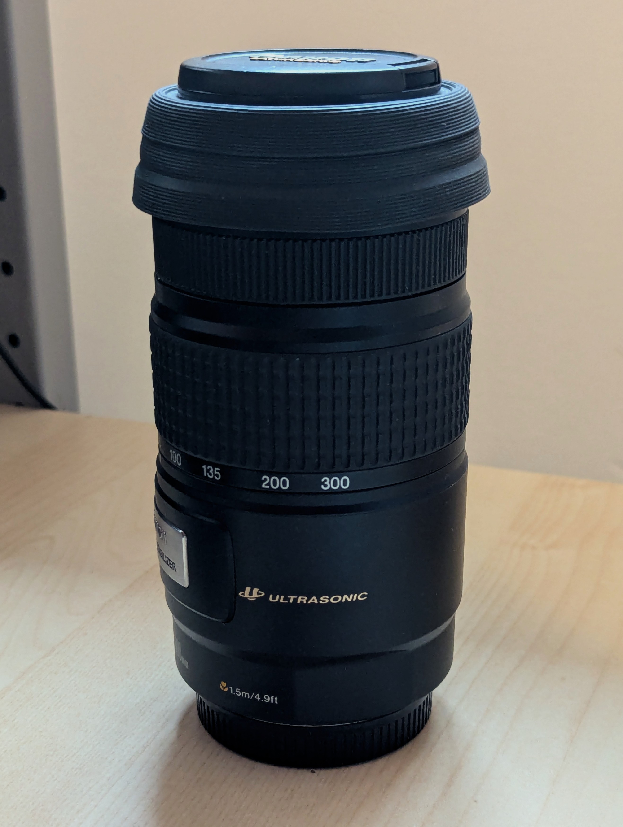Rare Canon EF 75-300mm f/4-5.6 IS USM Telephoto Zoom Lens