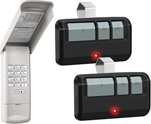 Garage Door Keypad with 2 Remotes — LiftMaster / Chamberlain