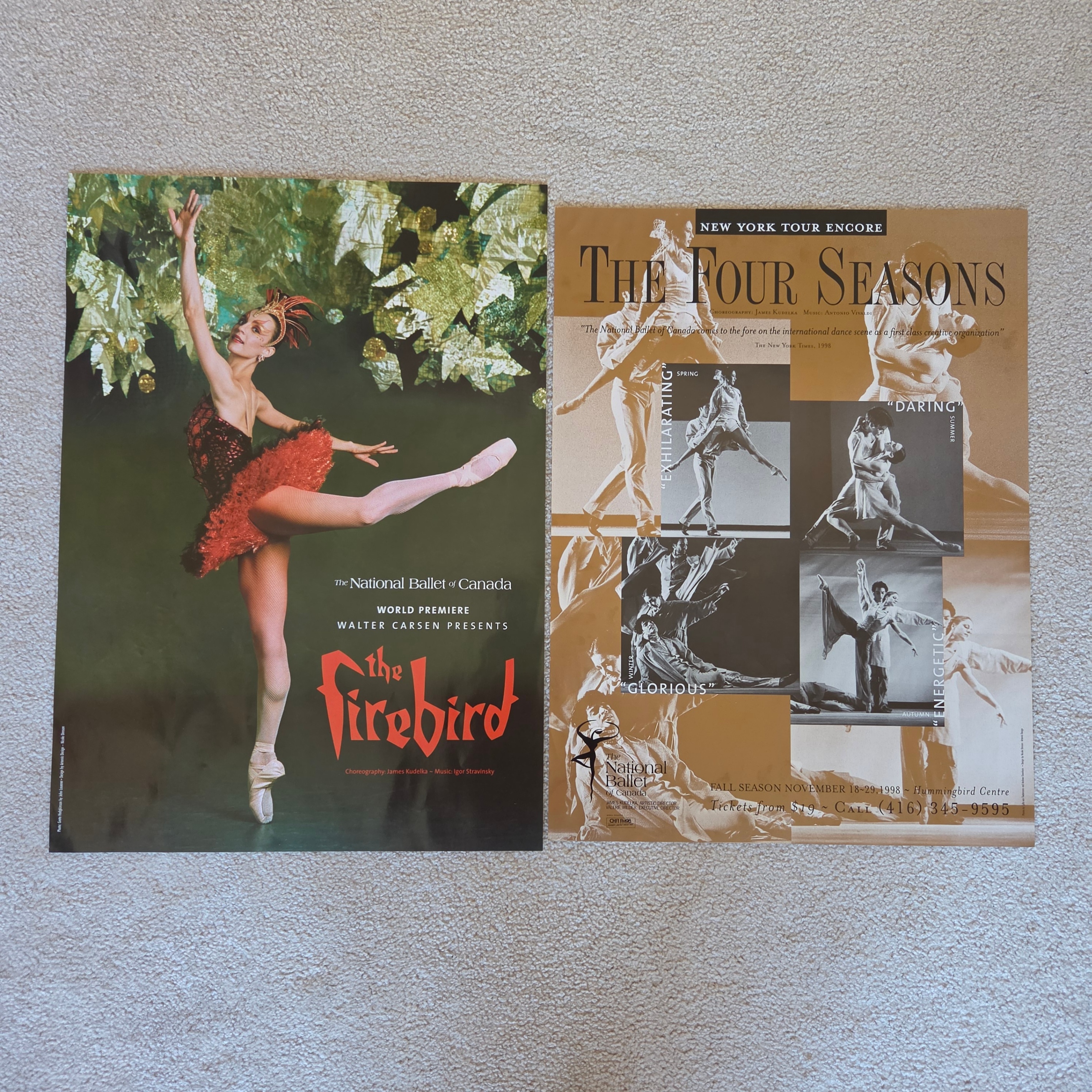 Set of 2 Greta Hodgkinson Play Posters - Pre-Loved! ✨