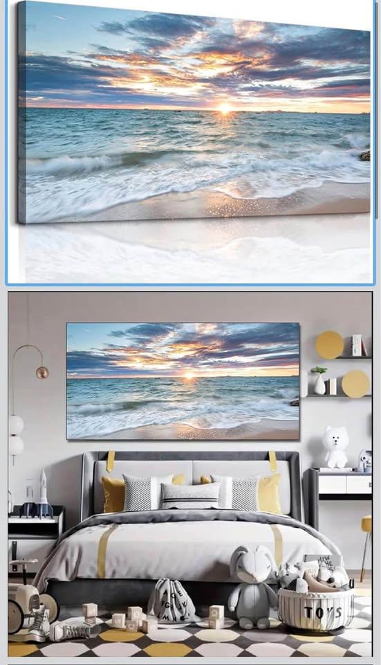 Large 150Lx75W CM Canvas Poster Wall Decor (New)