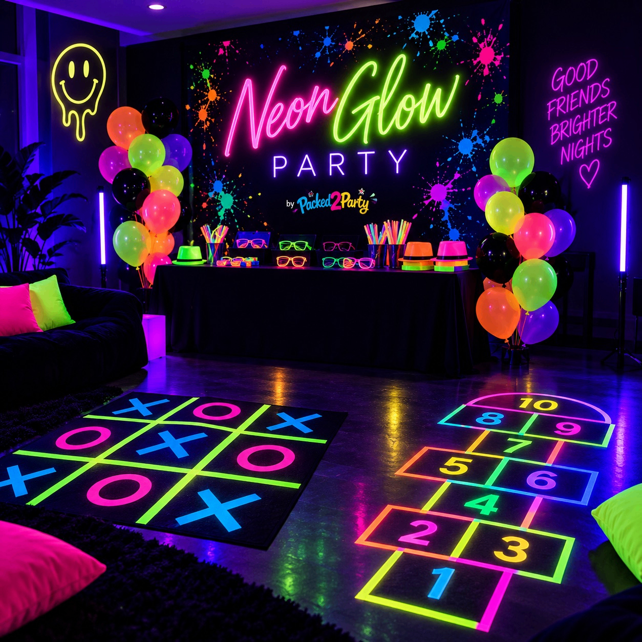 Neon Glow Party Box Rental - photo 2