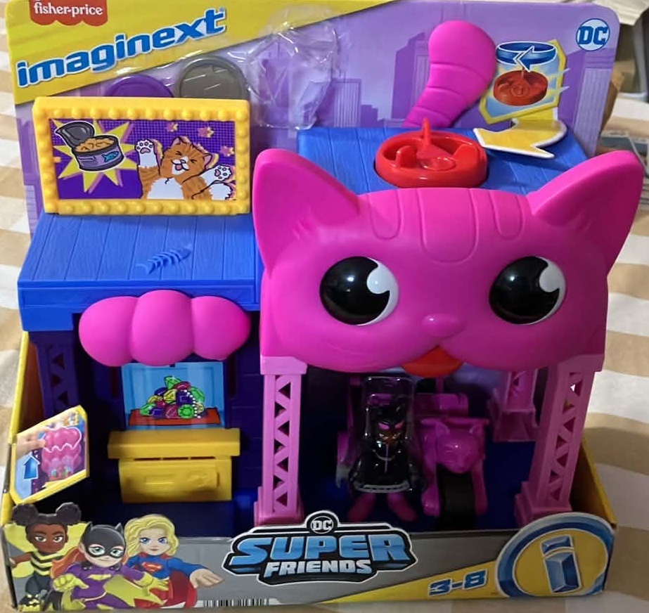 Imaginext DC Super Friends Toy Catwoman Playhouse (New)