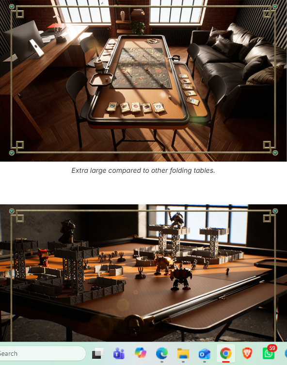 Foldable boardgame table Gamefold - photo 2