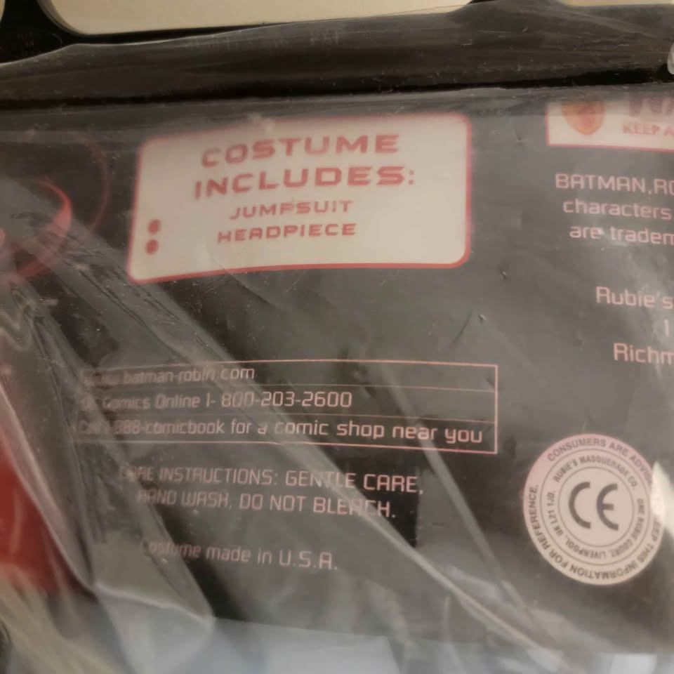 Vintage 1997 Mr. Freeze Costume - Batman & Robin Movie - Adult - photo 3