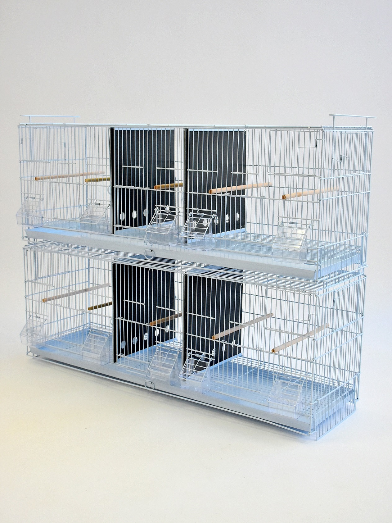 38" Double Stacked Finch Canary Breeding Cages