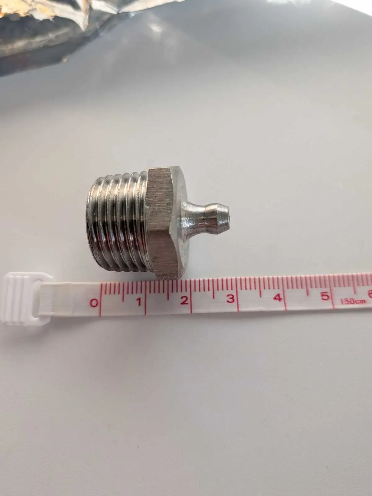 1/2" BSPP Stainless Steel Grease Zerk Nipple Fittings - photo 5