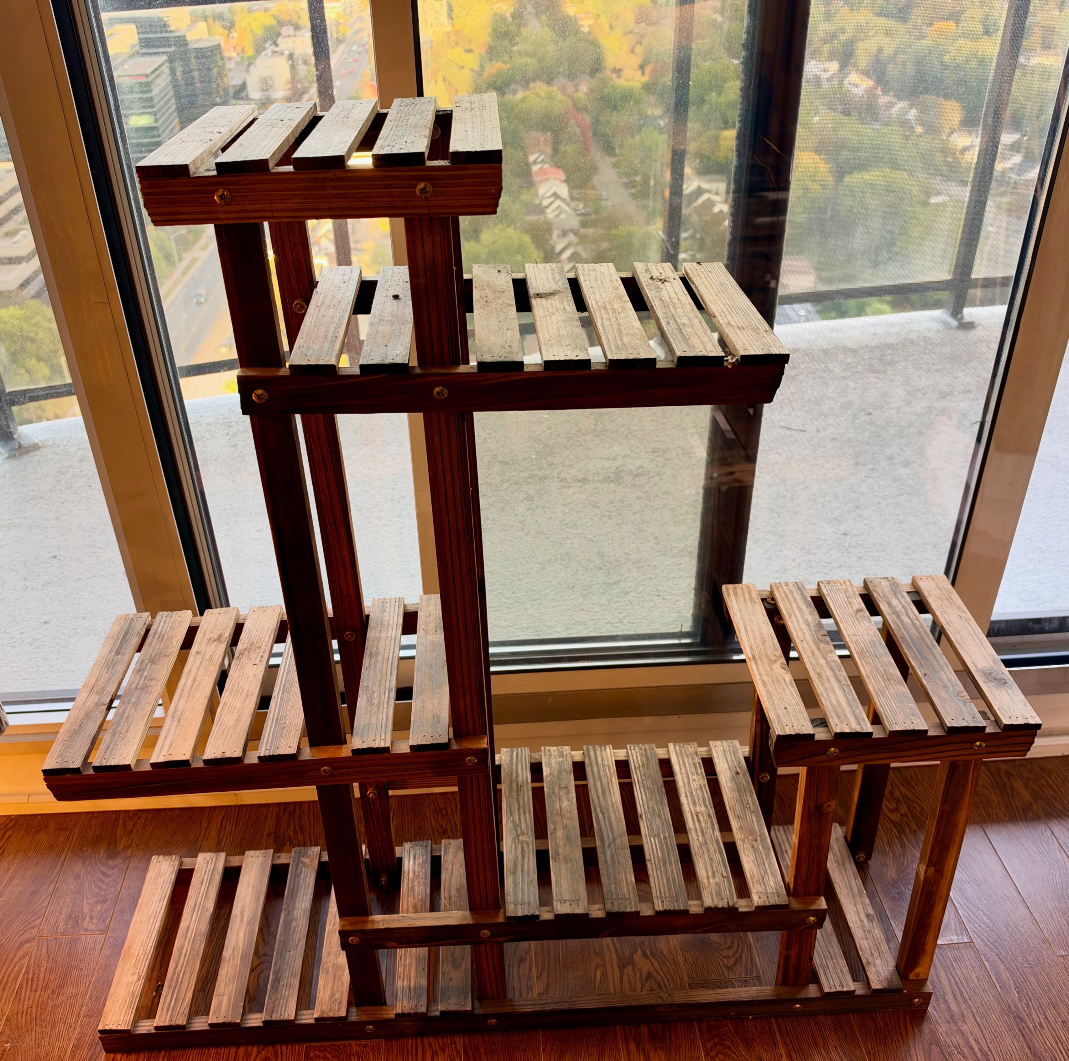 6-Tier Wooden Plant Stand - photo 2