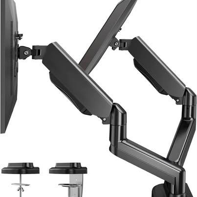Huanuo Dual Monitor Gas Spring Desk Mount