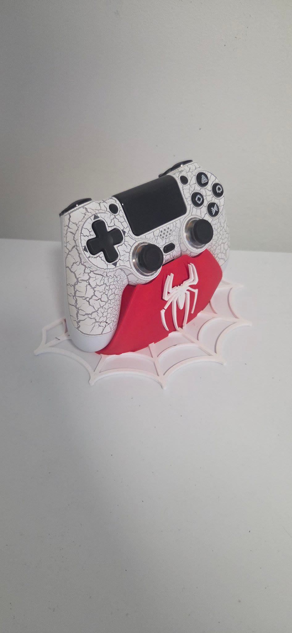 PS4 Controller Stand - Spider-Man Themed 3D Printed Holder - photo 3