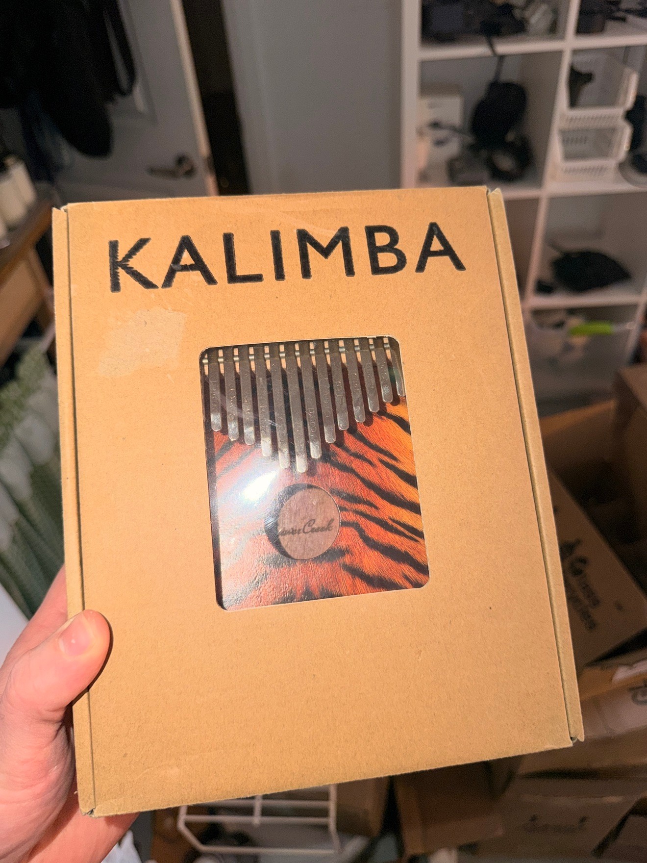 Beaver Creek 17-Key Kalimba — Tiger Finish, In Box - photo 2