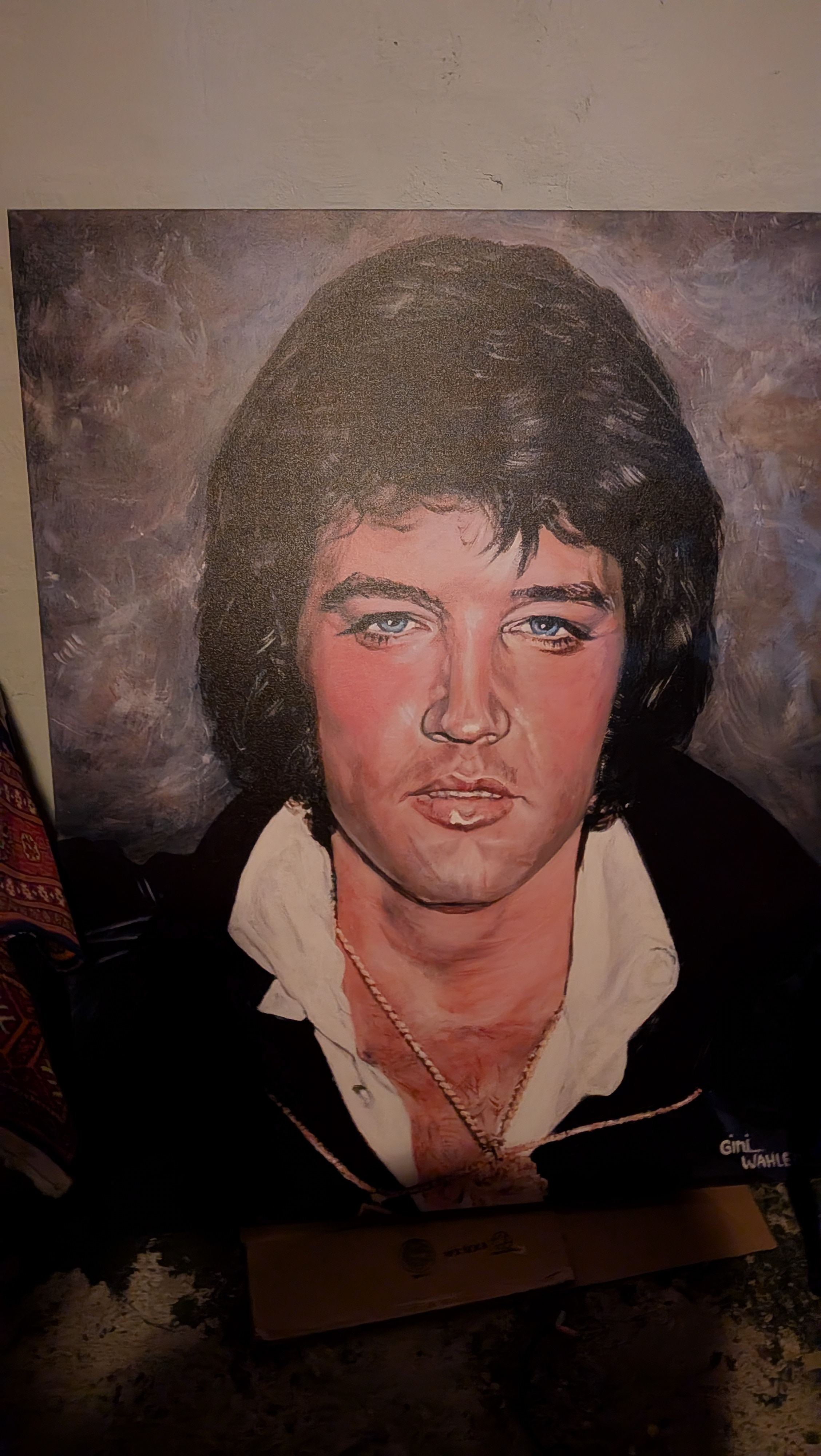 Large Elvis Presley Portrait Painting – 4 × 5 ft – $250 OBO