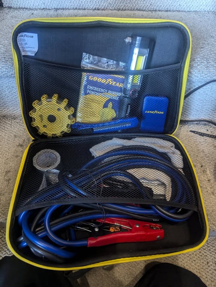 Goodyear Travel Safety Kit, Roadside Emergency Kit