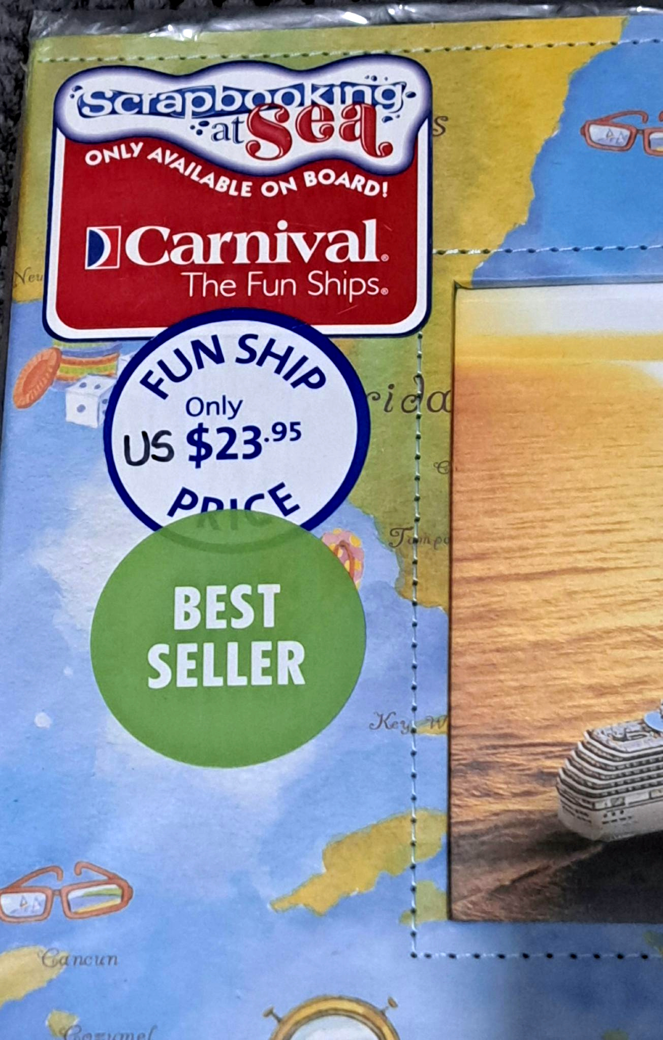 CARNIVAL CRUISE scrapbook - photo 3