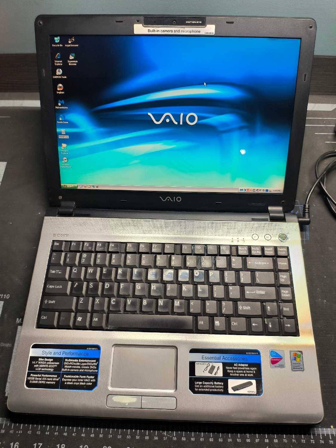 Vintage Sony VAIO Laptop