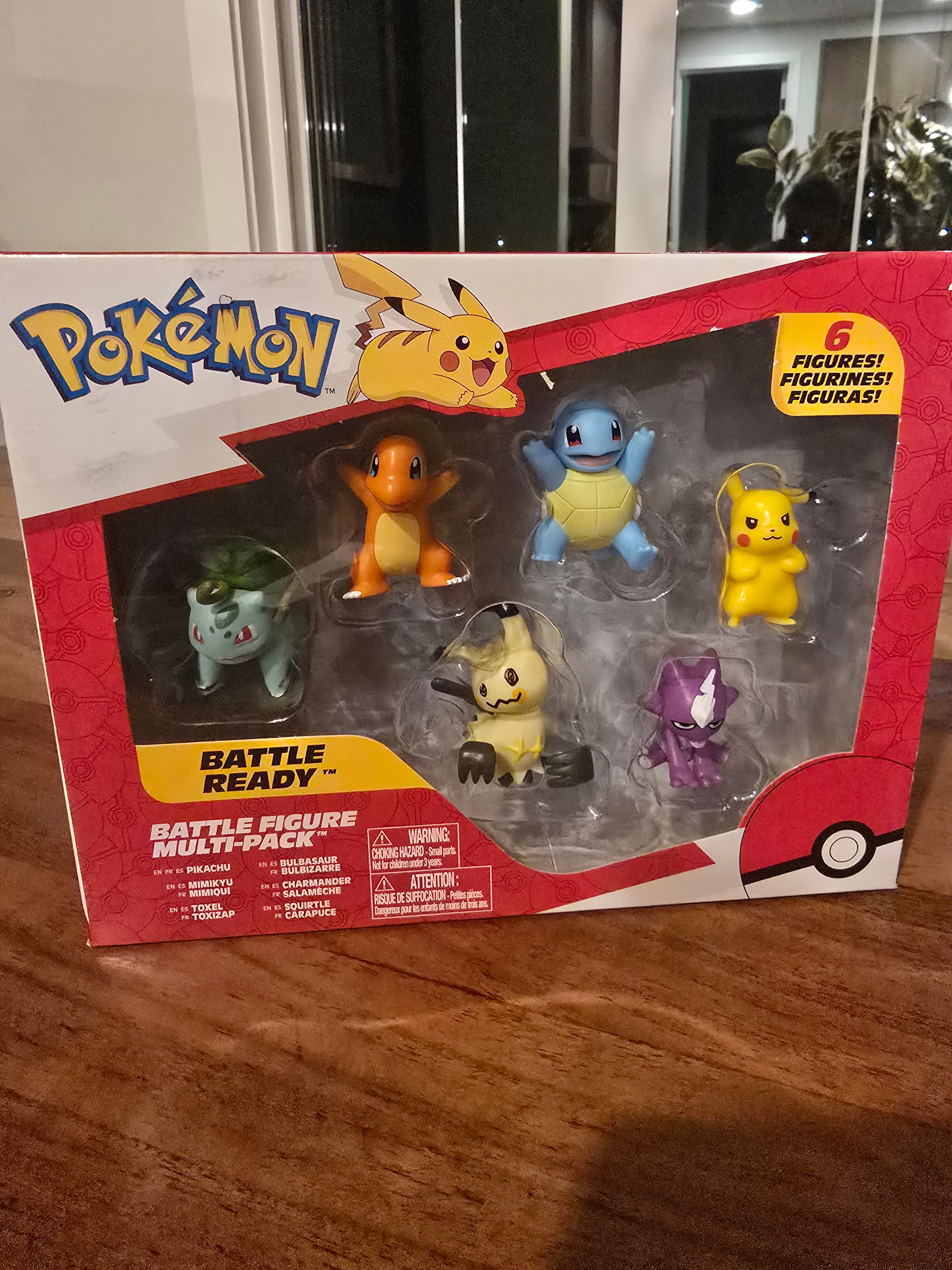 NEW Pokémon Battle Figure 6-Pack – Pikachu & More - photo 2