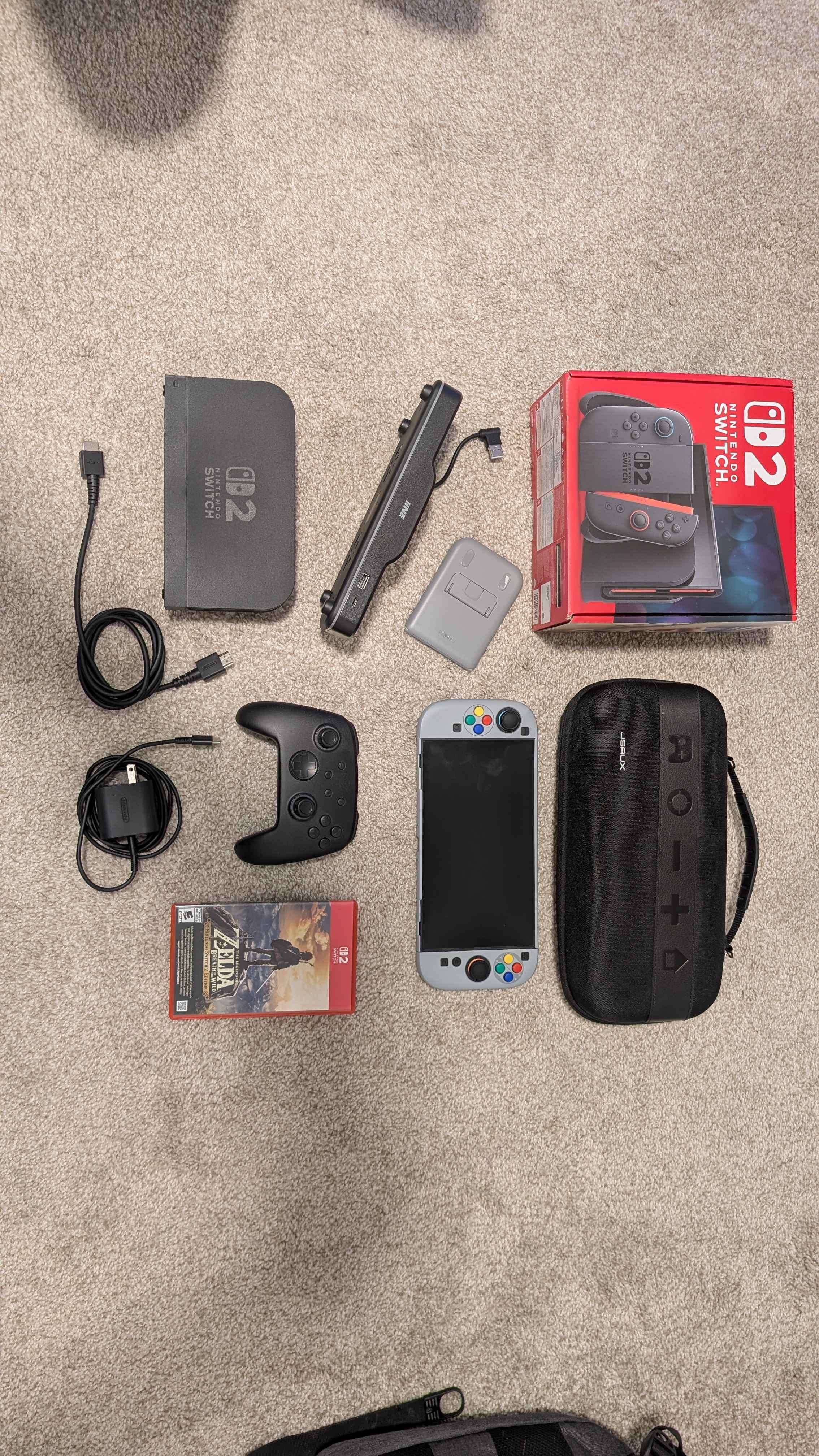 Nintendo Switch 2 Bundle, Excellent Condition – $650 Negotiable