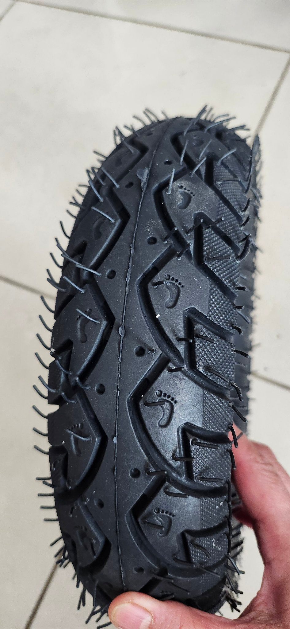 Electric Scooter Tire, 4.10/3.50-5 Inflatable Tire - photo 2