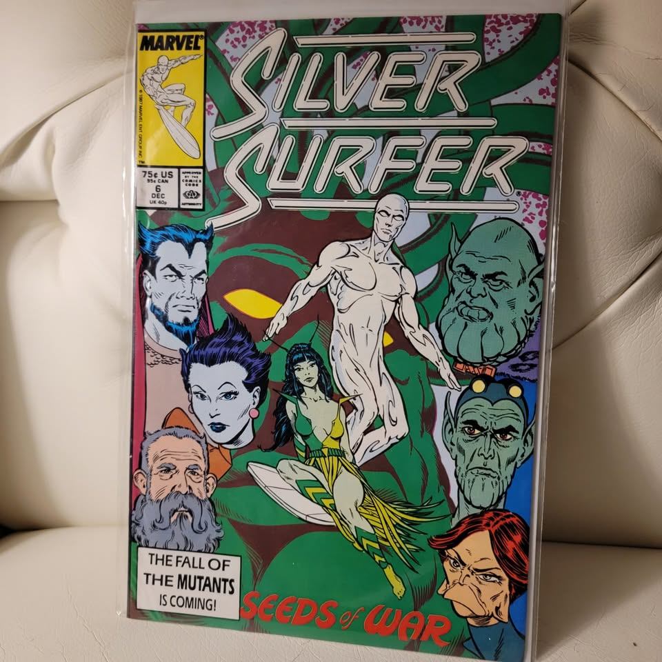 Silver Surfer #6 Fall of Mutants Teaser - Bagged
