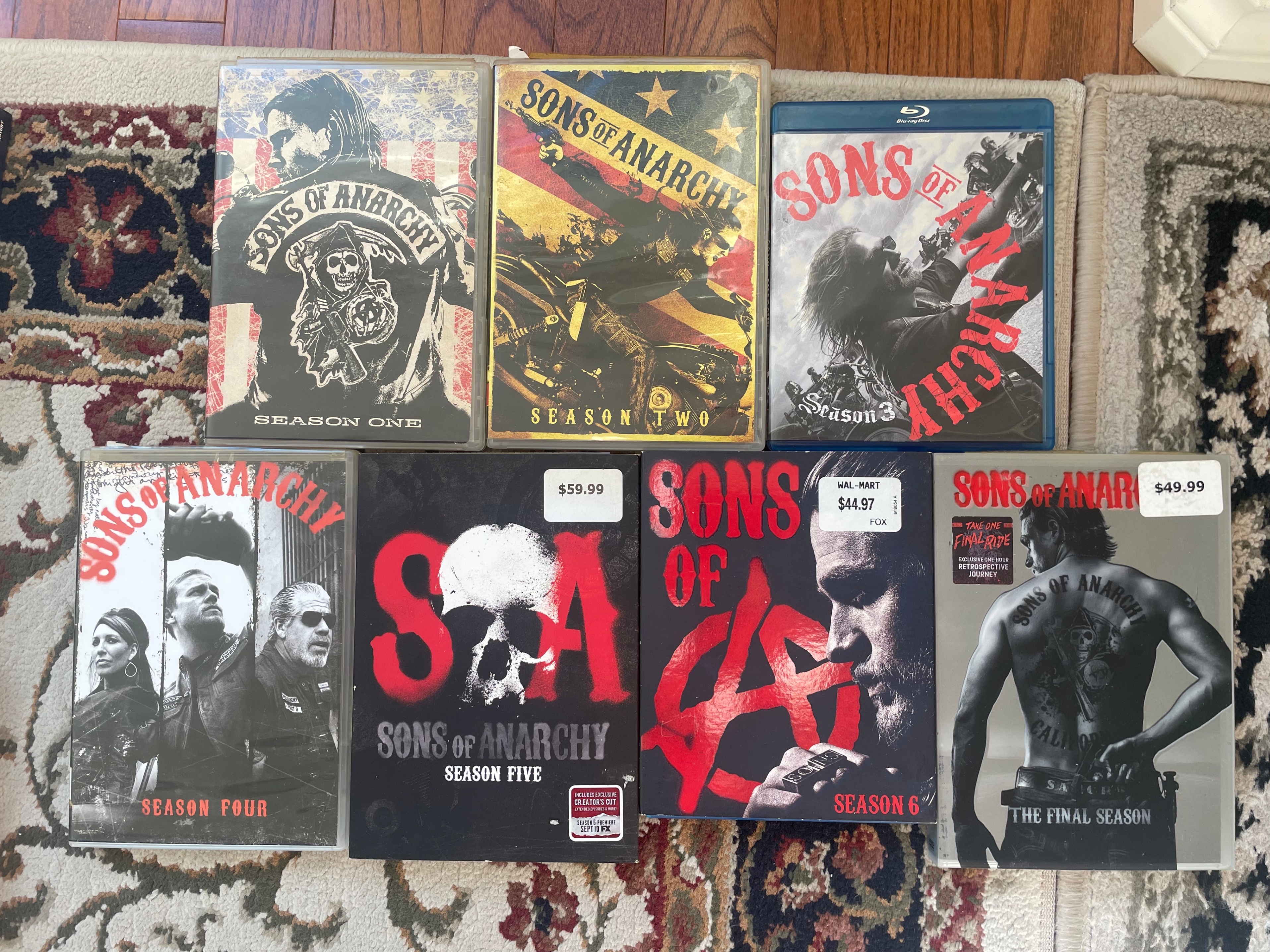 Sons Of Anarchy Complete Series DVD Set