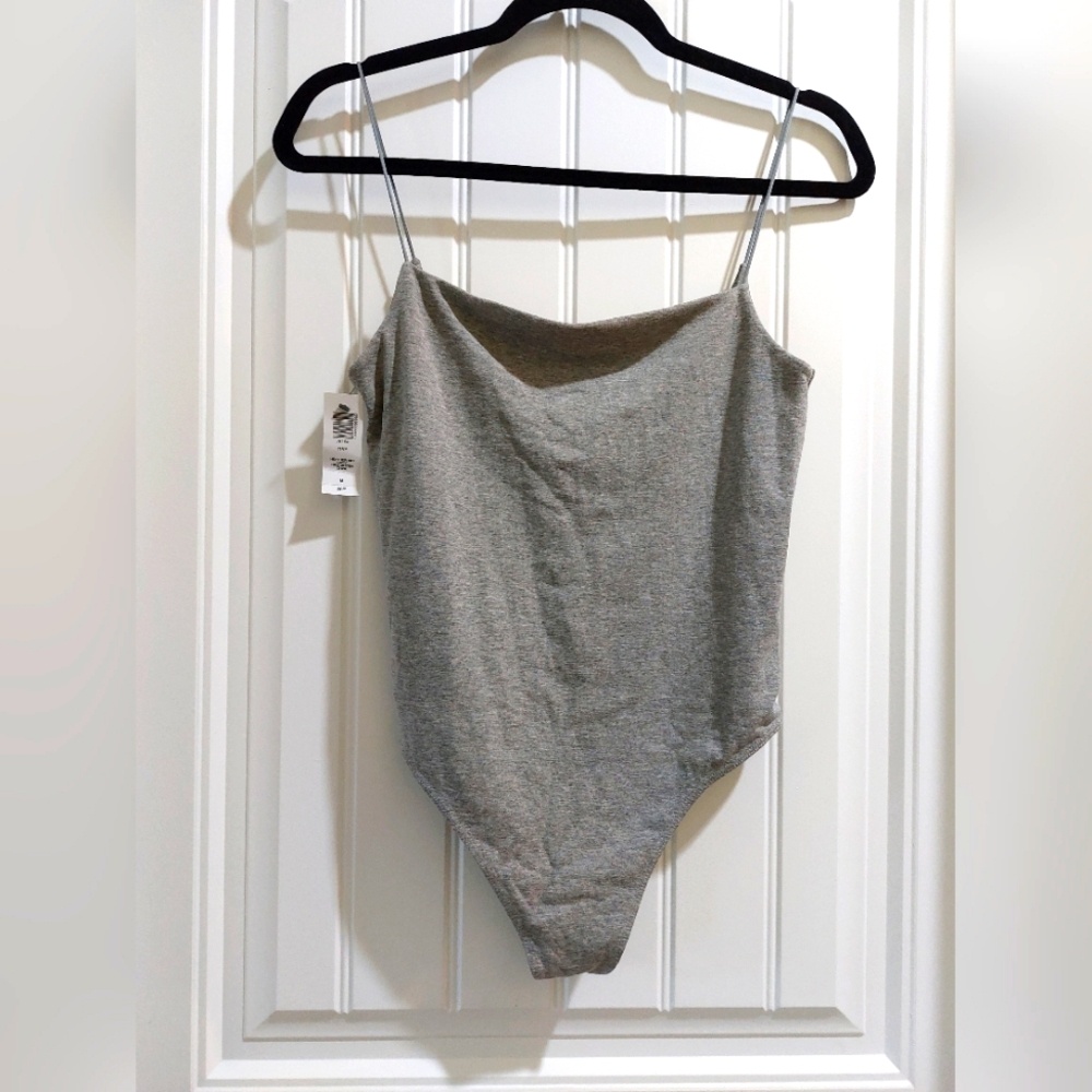 Wilfred Free Gray Bodysuit Size M New With Tags