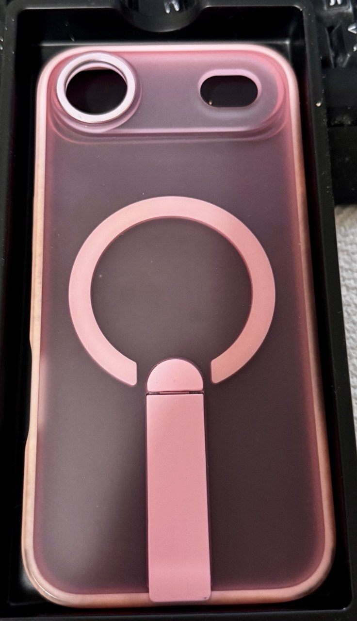 CANSHN Magnetic Case for iPhone 17 - Hot Pink