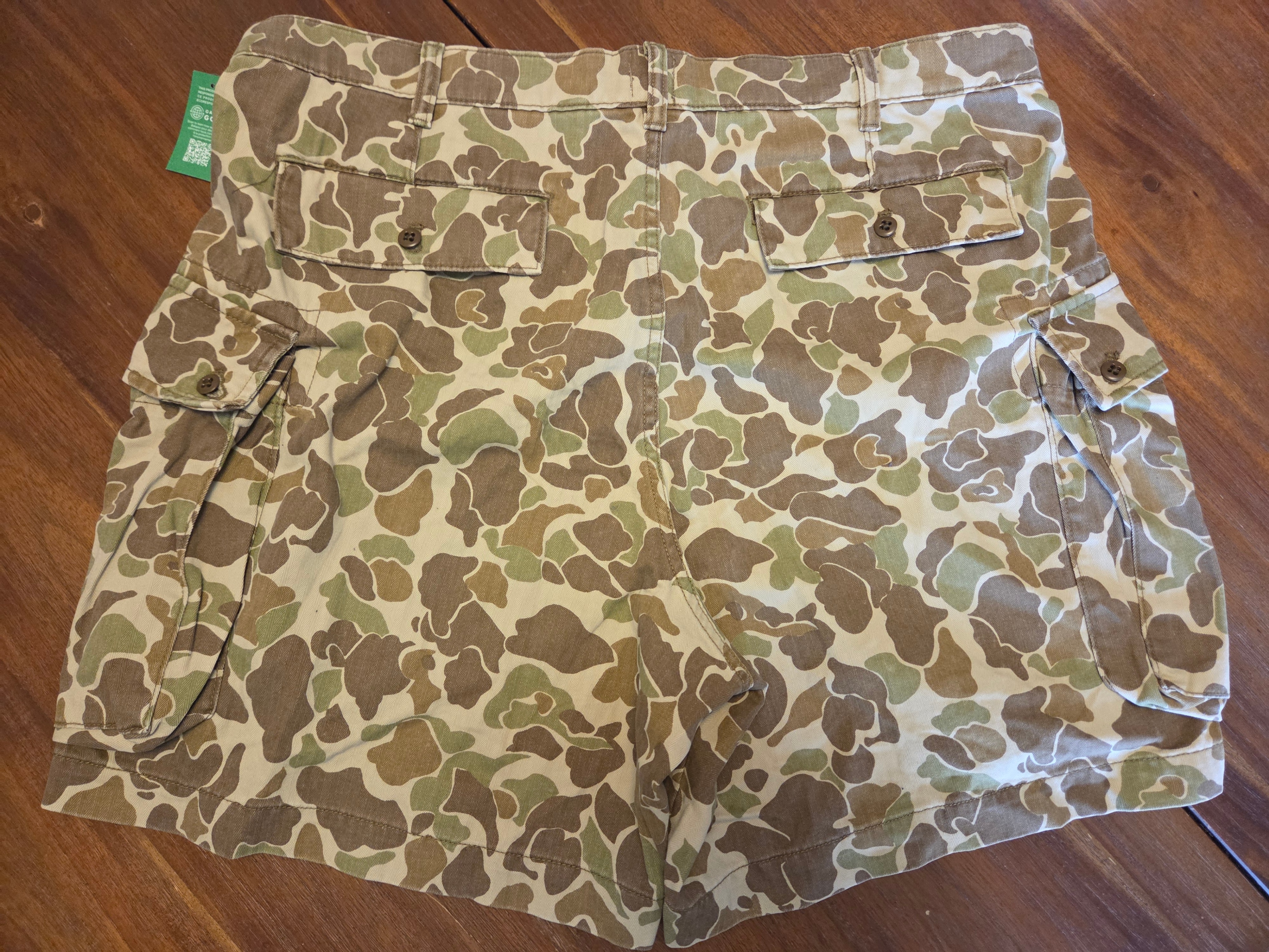 GAP Camo Cargo Shorts – Men's 38, 8-inch - photo 4