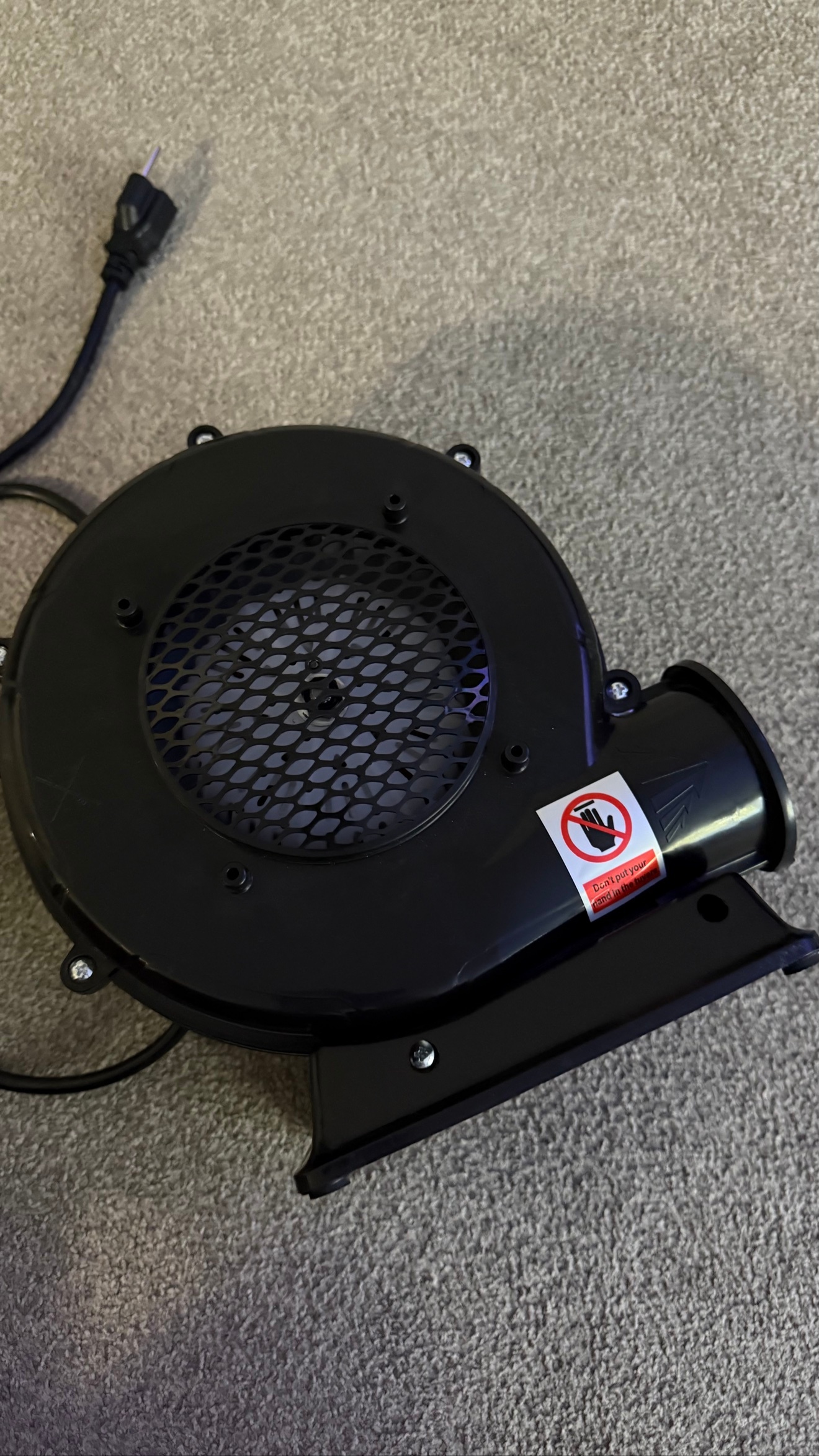 NEW 180W Electric Air Blower for Inflatables - photo 5