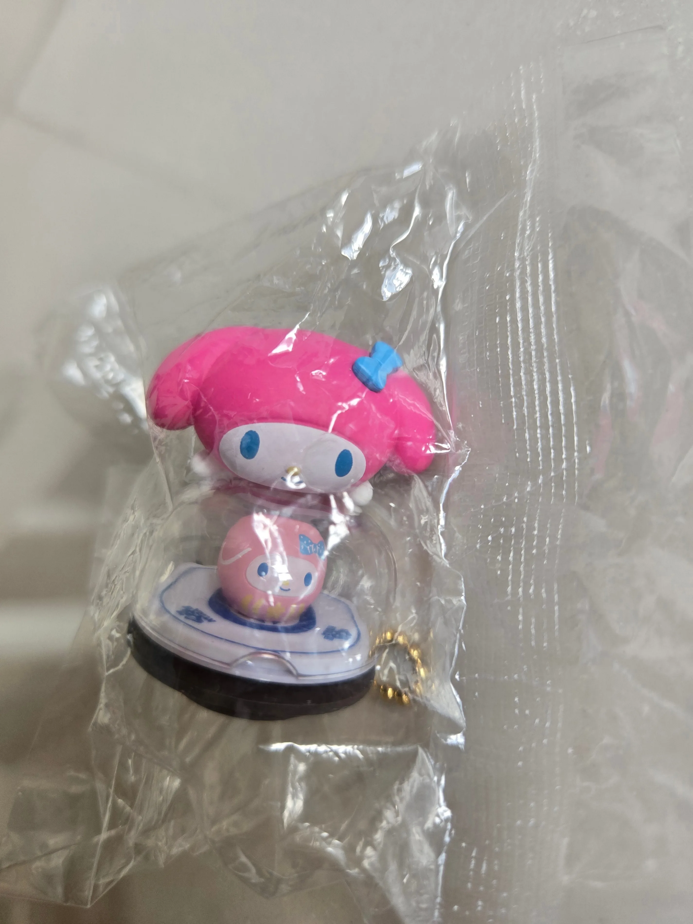 My Melody Sushi Plate Keychain Sanrio Kura Sushi Japan