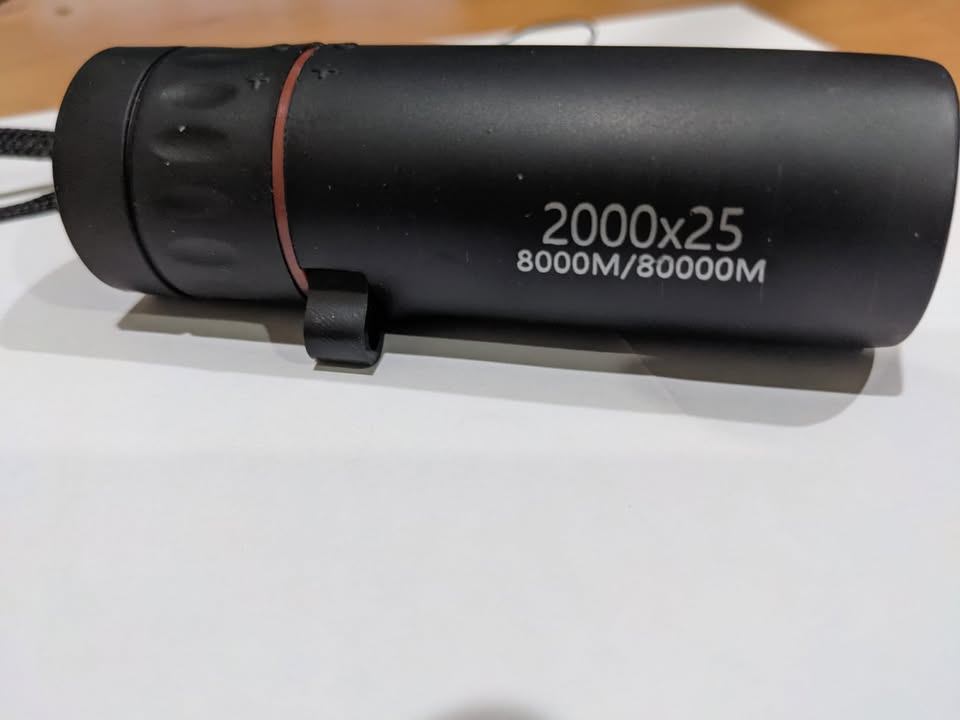 HD monocular 2000x25 telescope,  pocket for birds watching - photo 2