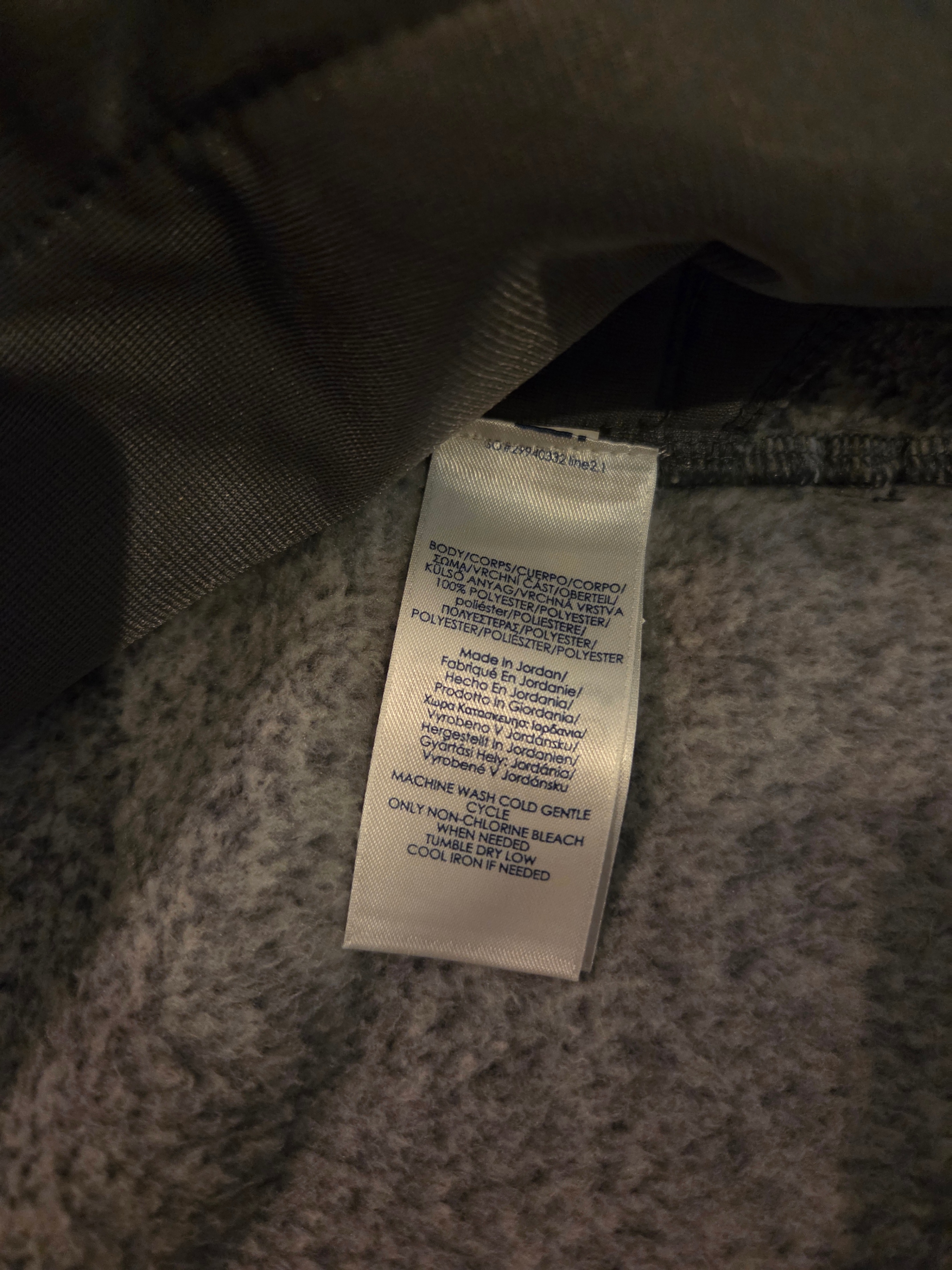 Chaps Men's Sweater Fleece Vest, Heather Gray (Full Zip, Sz M) - photo 2