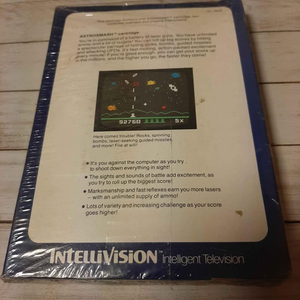 New Factory Sealed 1980's Intellivision video game cartridge - photo 2