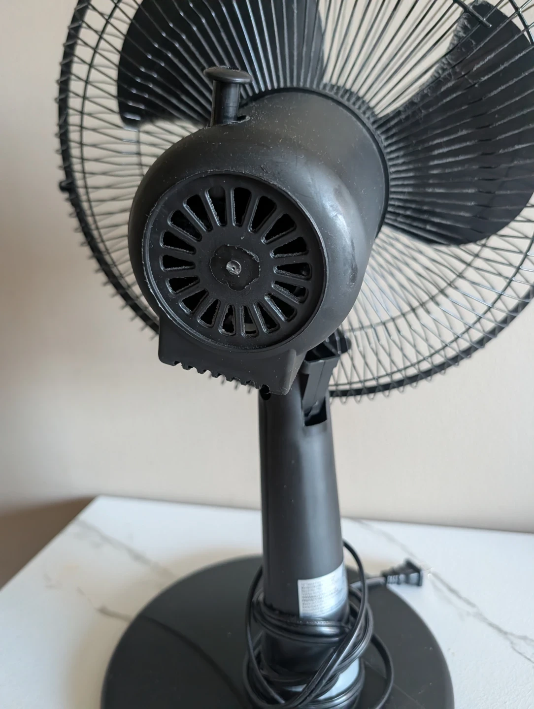 Black Table Fan -moving out sale - photo 4