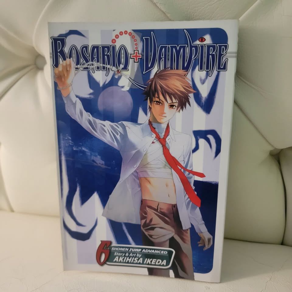Rosario+Vampire Manga Vol. 6 by Akihisa Ikeda (Viz Media) — New