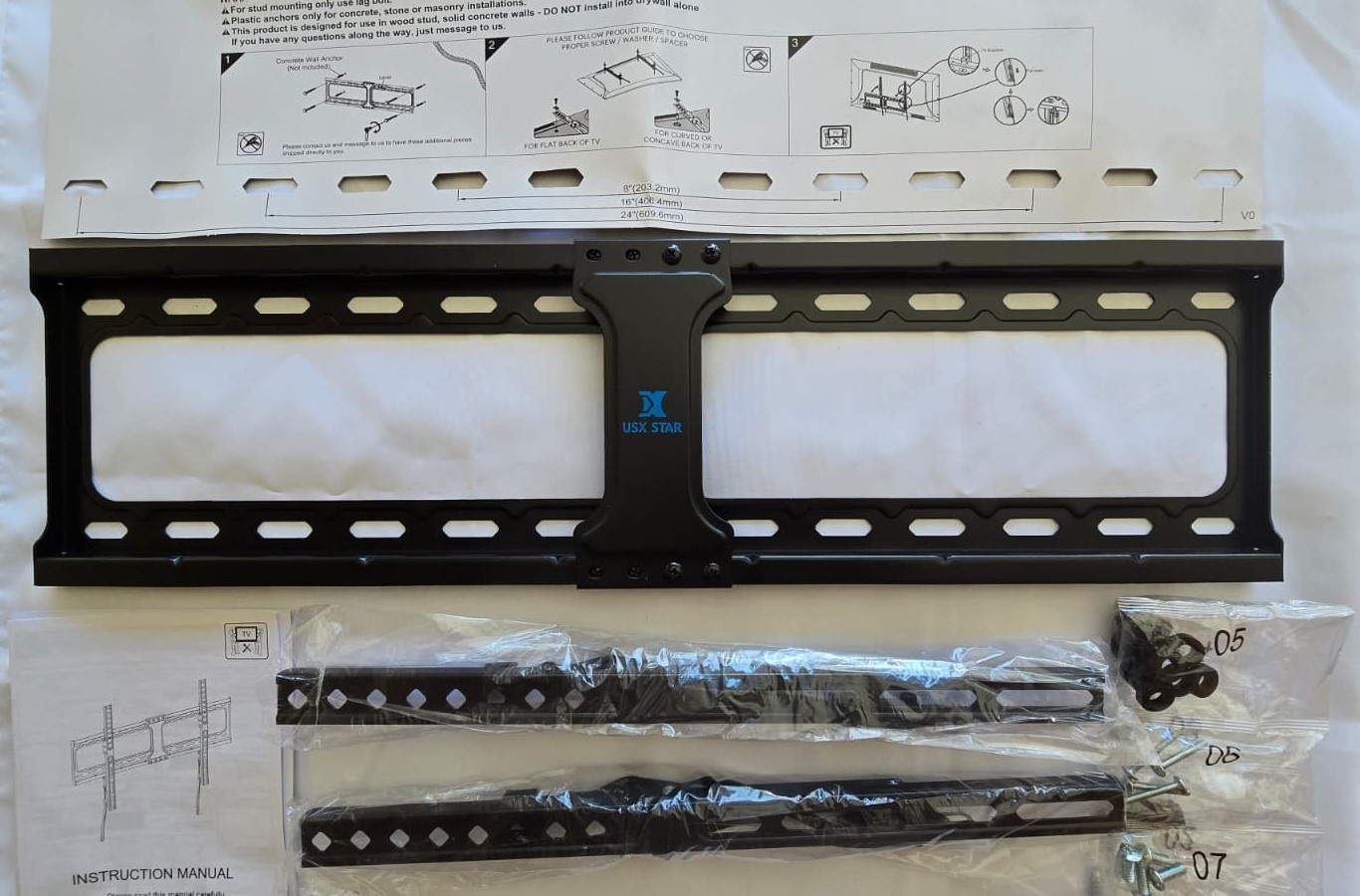 TV Wall Mount (37"–84" TVs, Max VESA 600x400mm) - photo 4