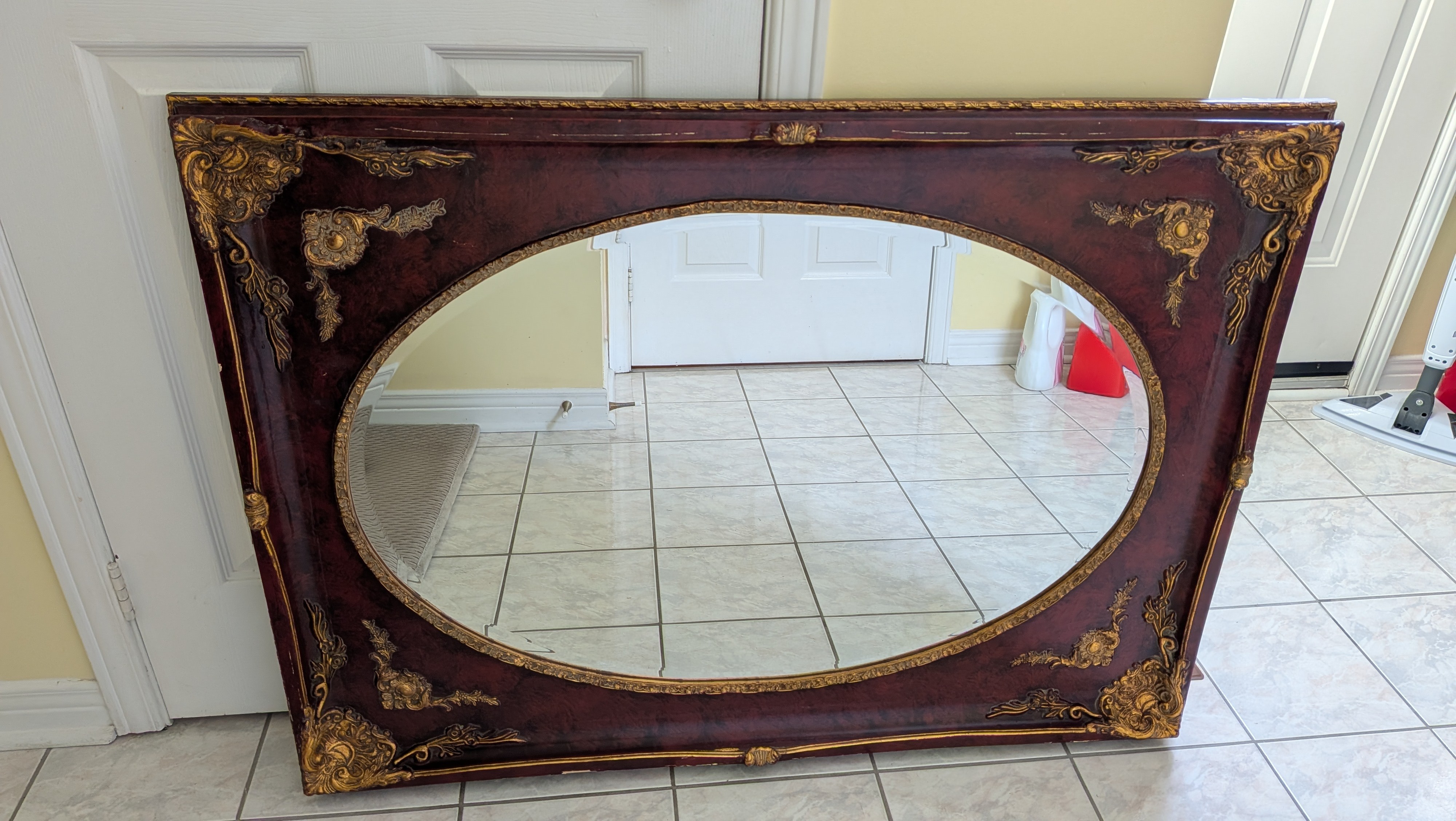 Large Ornate French Style Wall Mirror – $300 OBO $300 - photo 2