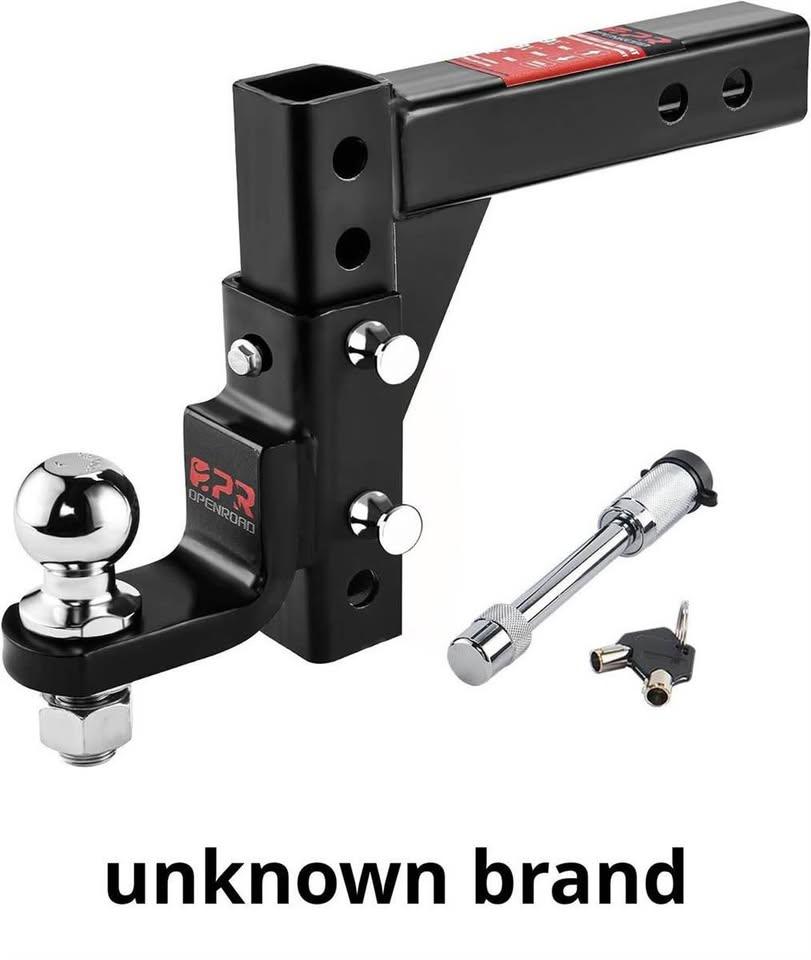 HIGH STRENGTH: Adjustable trailer hitch